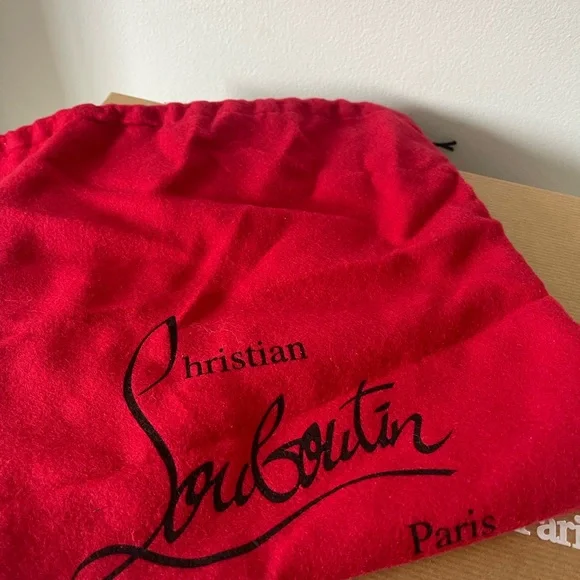 Christian Louboutin Lady Peep Toe Pump Heels - Picture 3 of 4